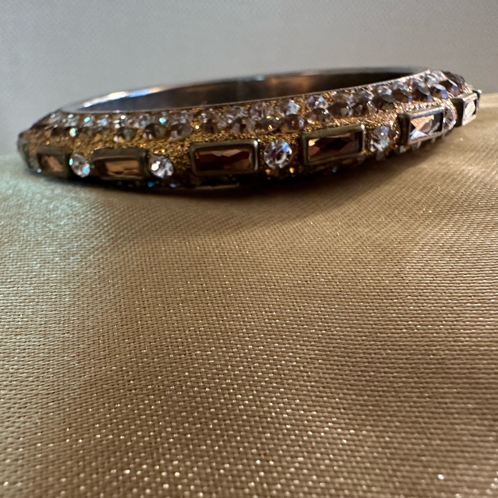 Elegant Gold and Brown Women's Bracelet